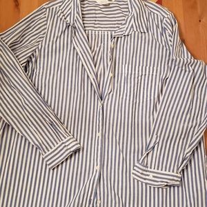 Old Navy Tunic Button Up Blouse